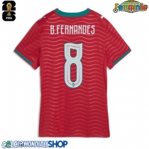 Maglie da calcio Portogallo Bruno Fernandes #8 Prima Maglia Femminile Mondiali 2026  Manica Corta